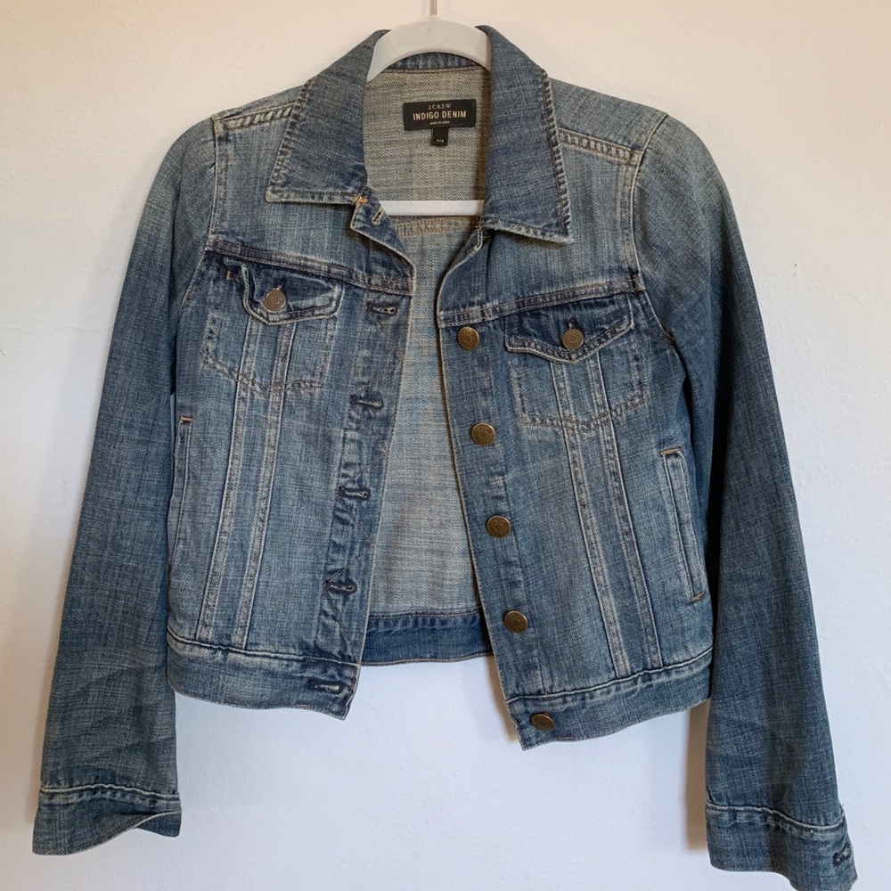 J. Crew Indigo Denim Jacket